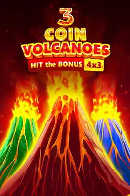 3 Coin Volcanoes tragamonedas explosiva M7XO COM